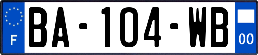 BA-104-WB