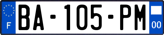 BA-105-PM