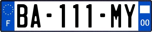 BA-111-MY