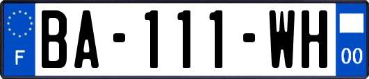 BA-111-WH