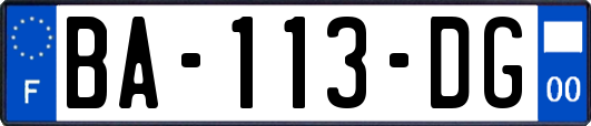 BA-113-DG