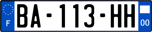 BA-113-HH