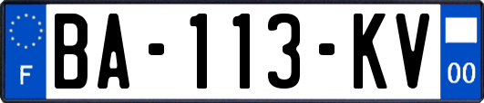 BA-113-KV