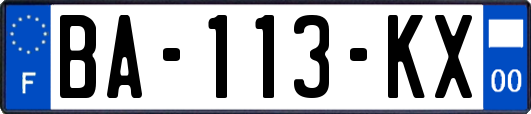 BA-113-KX