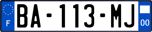 BA-113-MJ
