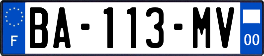 BA-113-MV