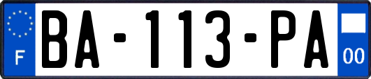 BA-113-PA