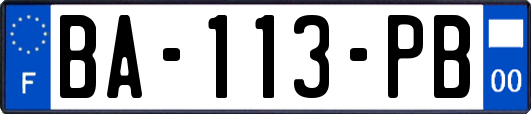 BA-113-PB
