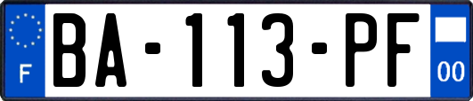 BA-113-PF