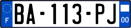 BA-113-PJ