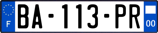 BA-113-PR