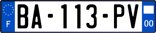 BA-113-PV
