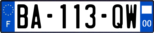 BA-113-QW