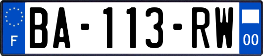 BA-113-RW