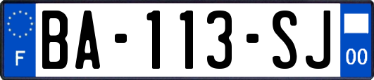 BA-113-SJ