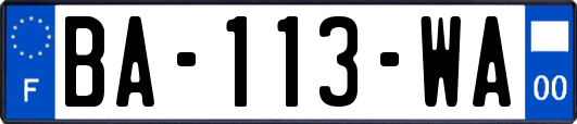 BA-113-WA