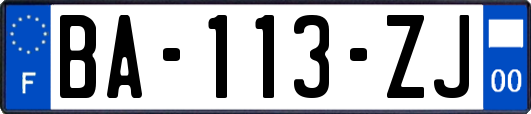 BA-113-ZJ