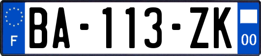 BA-113-ZK