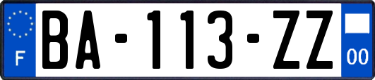 BA-113-ZZ