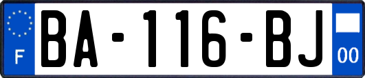 BA-116-BJ