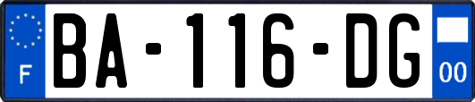 BA-116-DG