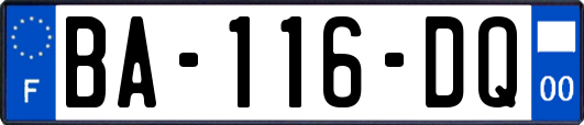 BA-116-DQ