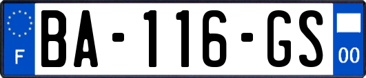 BA-116-GS