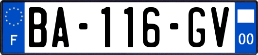 BA-116-GV