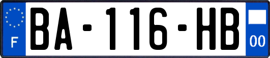 BA-116-HB