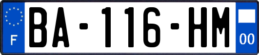 BA-116-HM