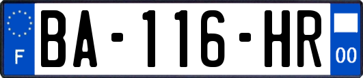 BA-116-HR
