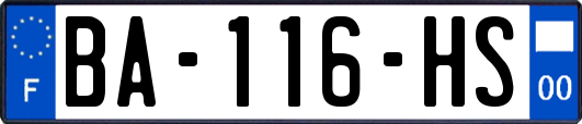 BA-116-HS