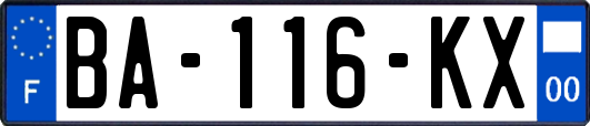 BA-116-KX