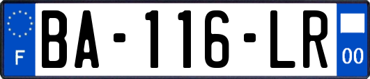BA-116-LR
