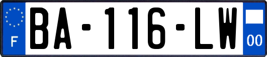 BA-116-LW