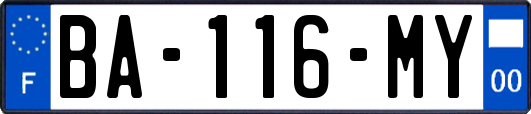 BA-116-MY