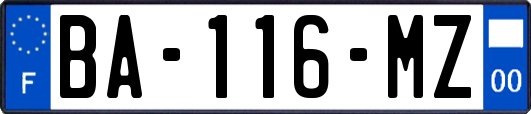 BA-116-MZ