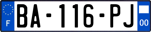 BA-116-PJ