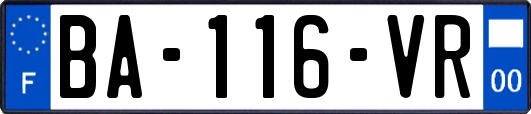 BA-116-VR