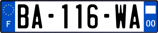 BA-116-WA