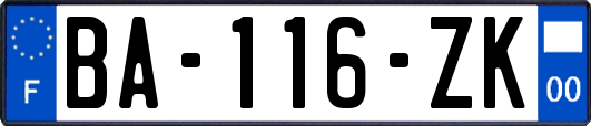 BA-116-ZK