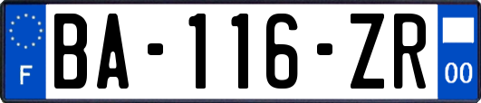 BA-116-ZR