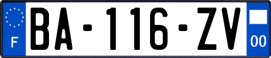 BA-116-ZV