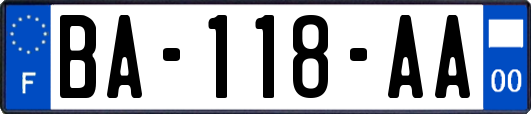 BA-118-AA