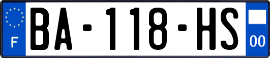 BA-118-HS