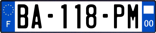 BA-118-PM