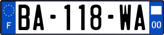 BA-118-WA