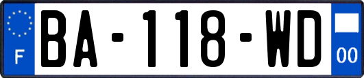 BA-118-WD