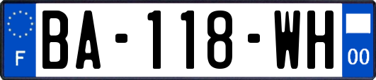 BA-118-WH