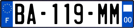 BA-119-MM